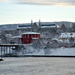 Snow in Trondheim by elisasaeter