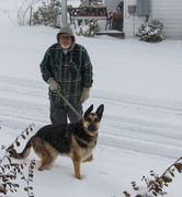 23rd Jan 2016 - Man and his dog