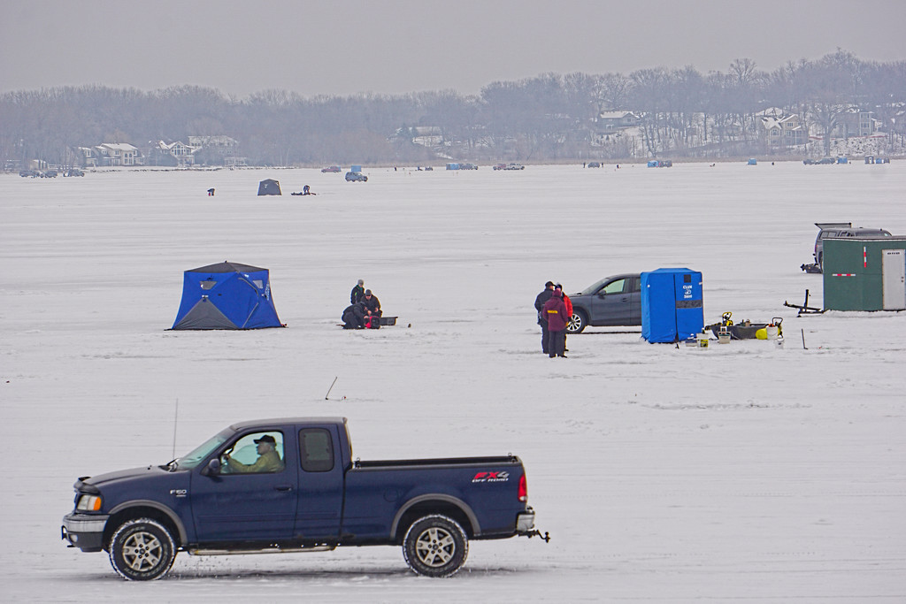 Sunday Winter  Activity Medicine Lake 1 by tosee