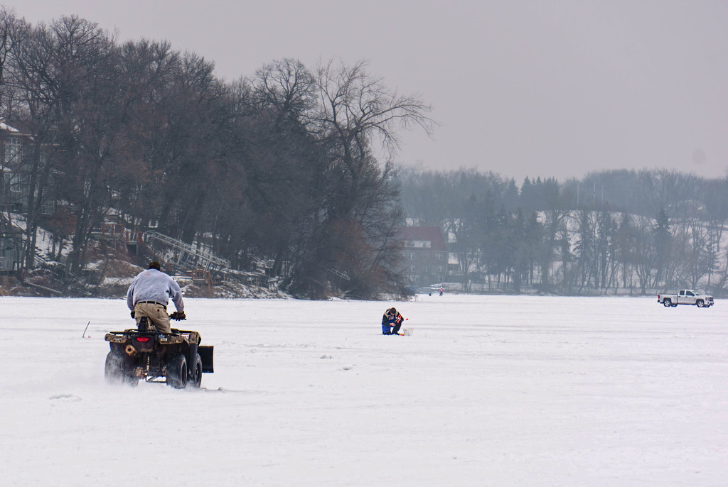 Winter Activity Medicine Lake 2 by tosee