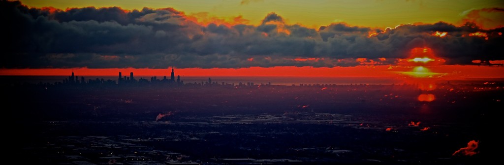 Good Morning, Chicago!  (panorama context) by jyokota