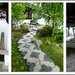 Chinese Gardens Triptych  by onewing