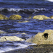 Rocks on the seashore by evalieutionspics
