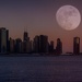 Super Moon (Pretend) Over Chicago by taffy