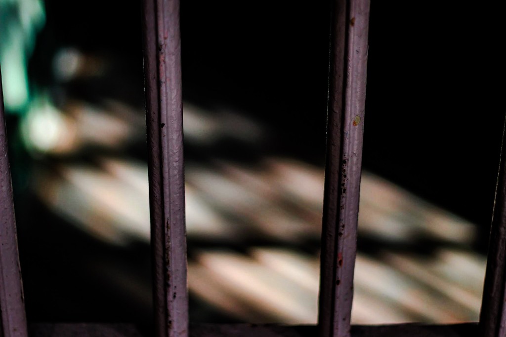 Ghosts of Alcatraz ( Light behind bars)  by mzzhope