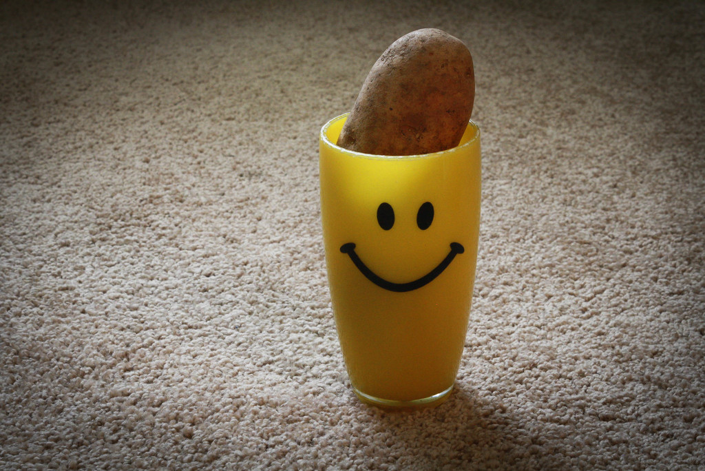 Smiley cup potato head by mittens