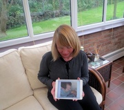 3rd Feb 2016 - Mother with Photo of Son and Grandson