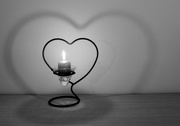 3rd Feb 2016 - candle heart