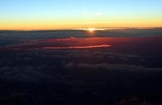 4th Feb 2016 - Sunrise taken from high in the sky.