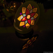4th Feb 2016 - Stained Glass Candle