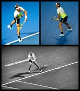 19th Jan 2016 - Rafael Nadal in action