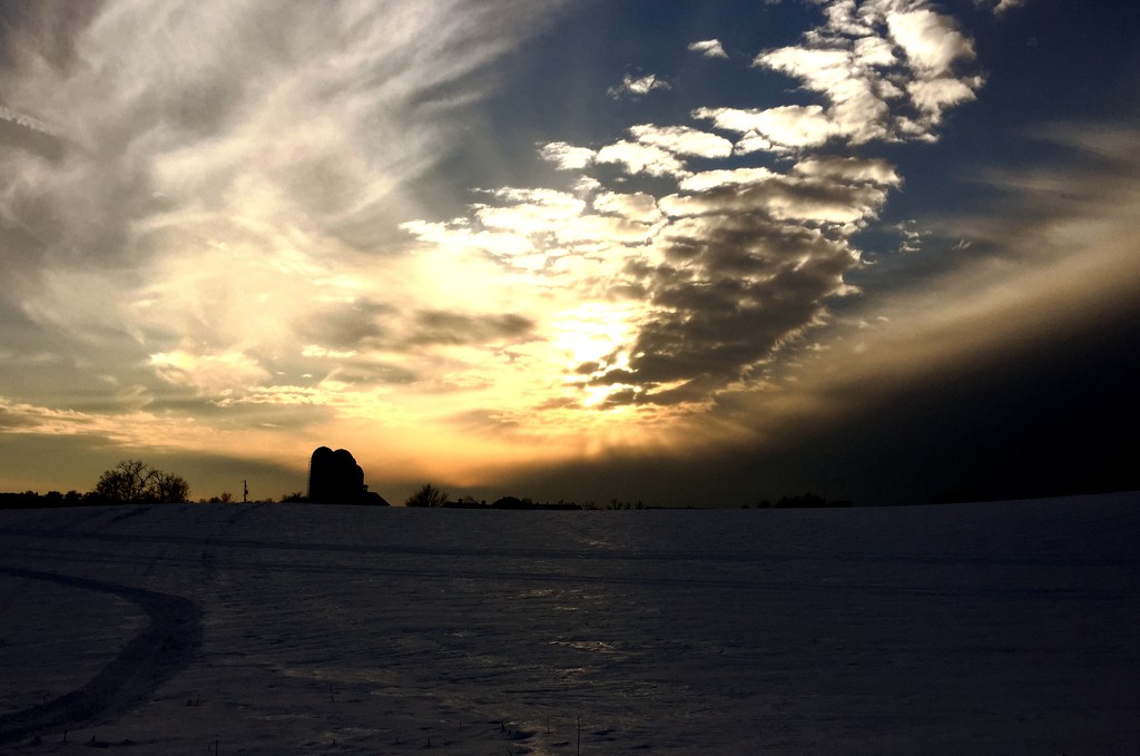 Winter's Sky by digitalrn