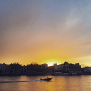 7th Feb 2016 - Sunset on the Thames