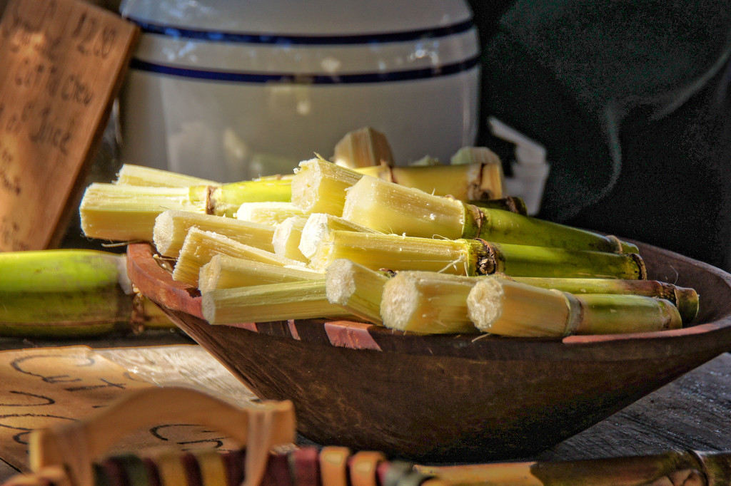 Sugar cane, ready-to-eat by danette