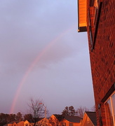 8th Feb 2016 - Rainbow at my house!