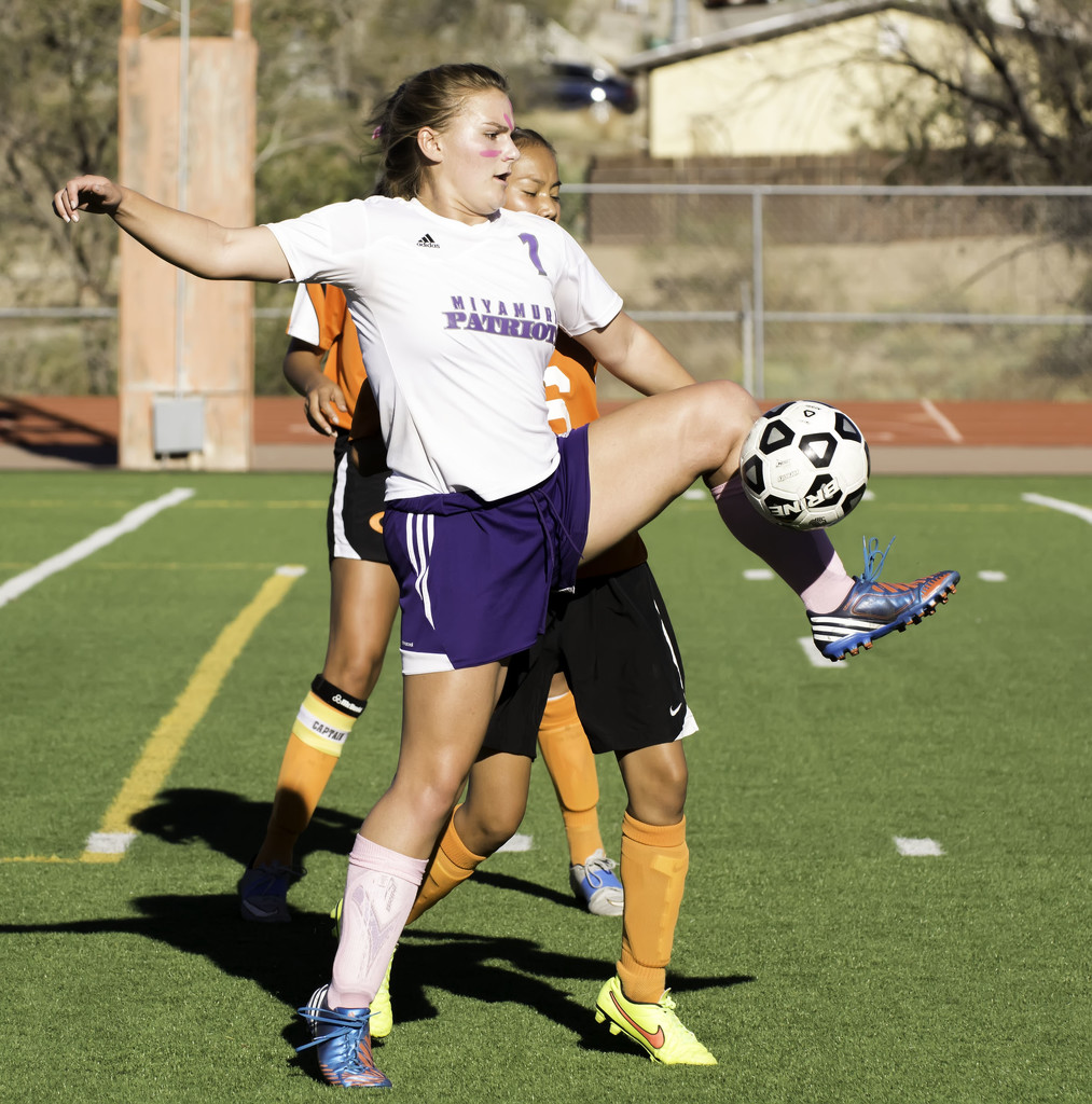 Girls Soccer - Cross Town Rivalry by jeffjones