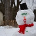 a snowman... by earthbeone