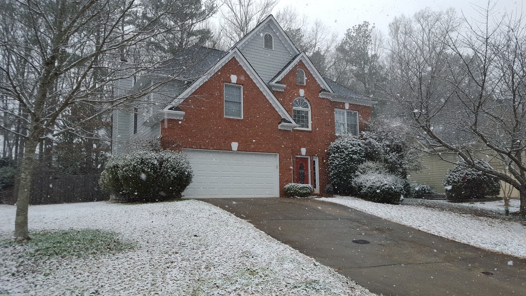 Snow in GA by darylo