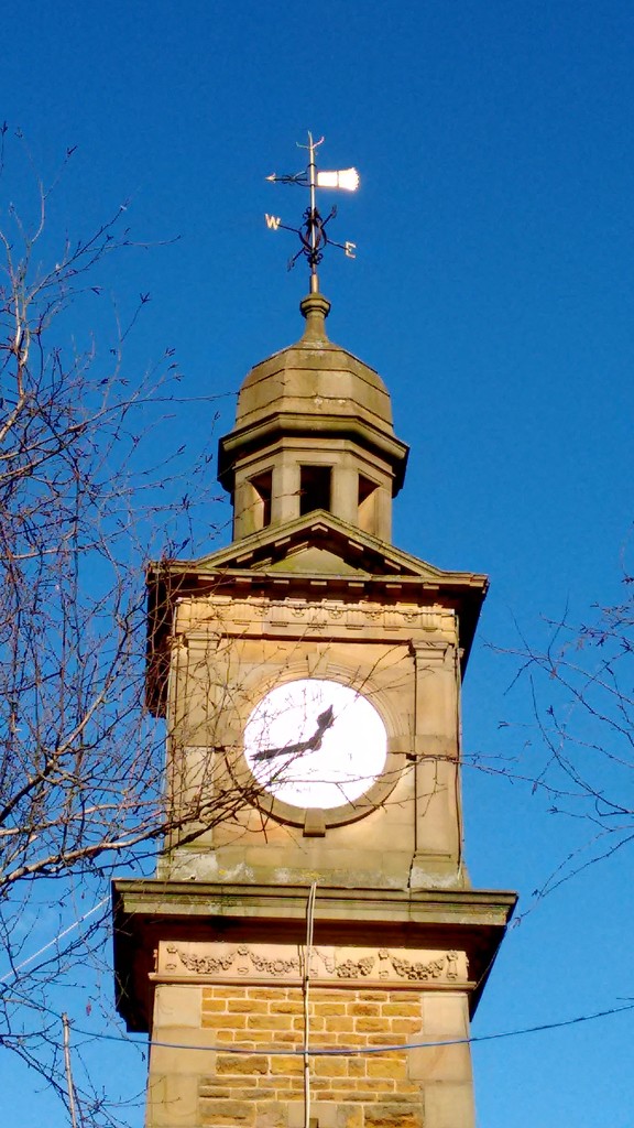 clock tower, Rugby uk by cpw