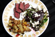 5th Oct 2015 - Steak, Beets, & Potatoes