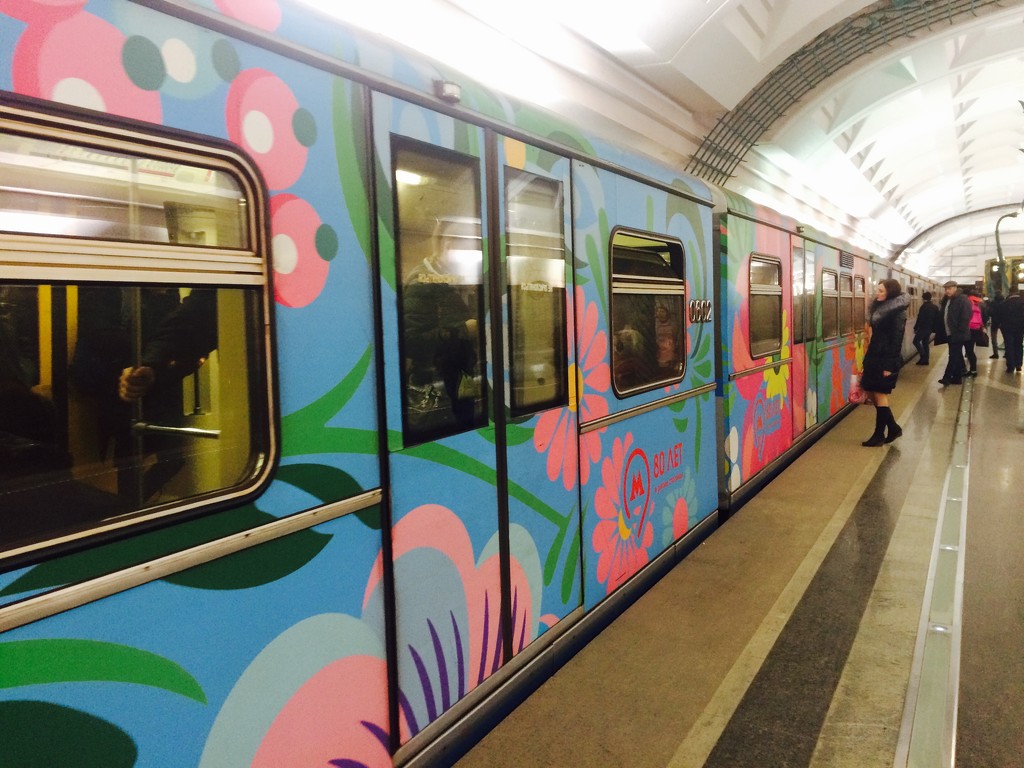 Colourful Metro by sarahabrahamse