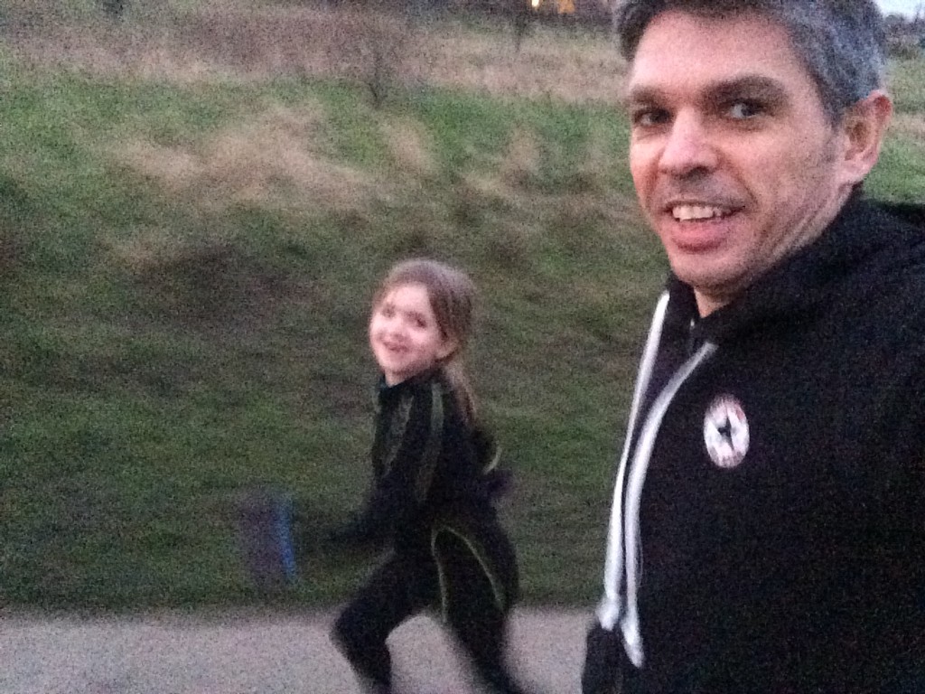 Evening run with EllieWellieChocolateBelly by richard_h_watkinson