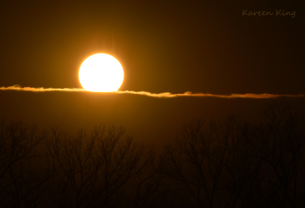 Kansas Sunset 2-12-16 by kareenking