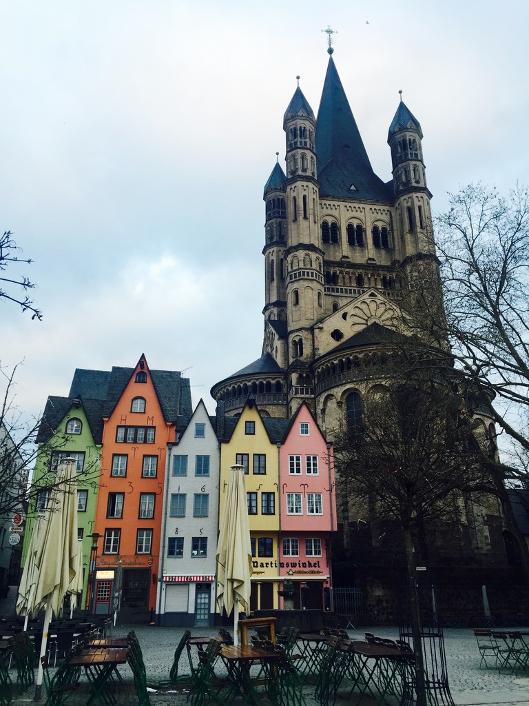 Groß St. Martin, Köln by brookiew