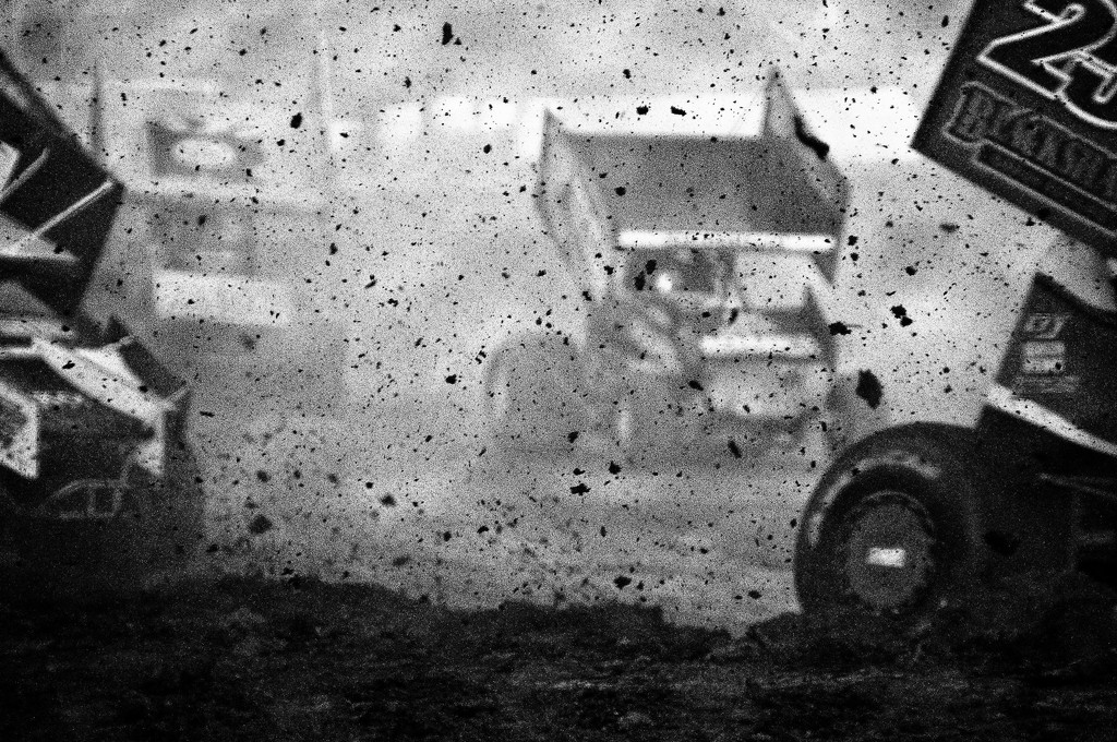 Sprint Cars at the Speedway by annied