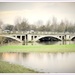 Atcham bridge and the flooded field  by beryl