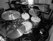 15th Feb 2016 - Recording drums with Witchers