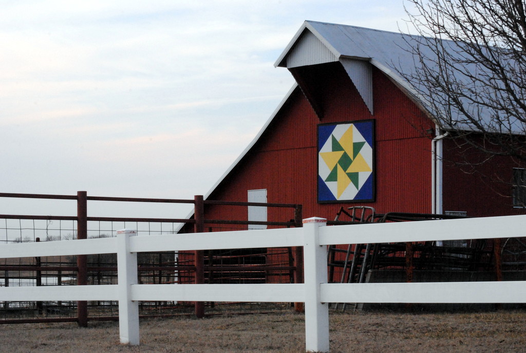 Kansas Barn Quilt 8 by genealogygenie