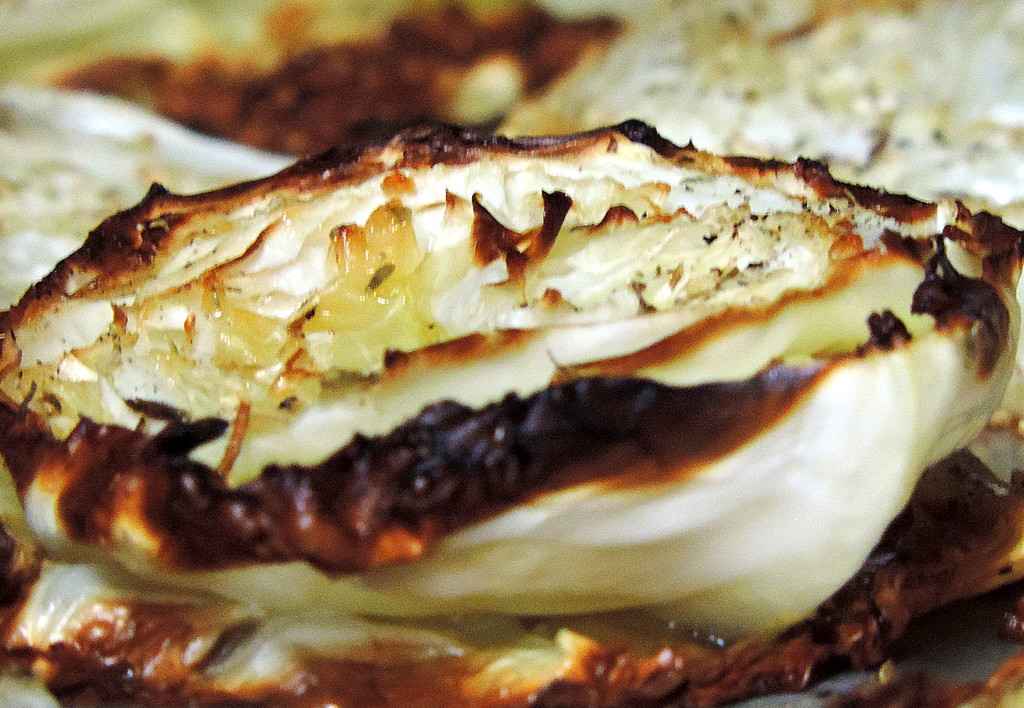 Baked cabbage! by homeschoolmom