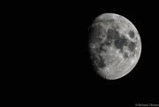 18th Feb 2016 - Waxing gibbous moon 86%