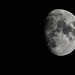 Waxing gibbous moon 86% by rjb71