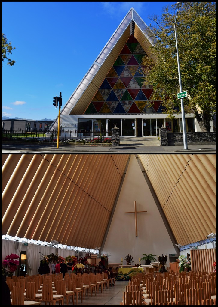 Christchurch Cardboard Cathedral... by happysnaps
