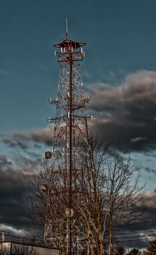 Antennae? Cell tower? by joansmor