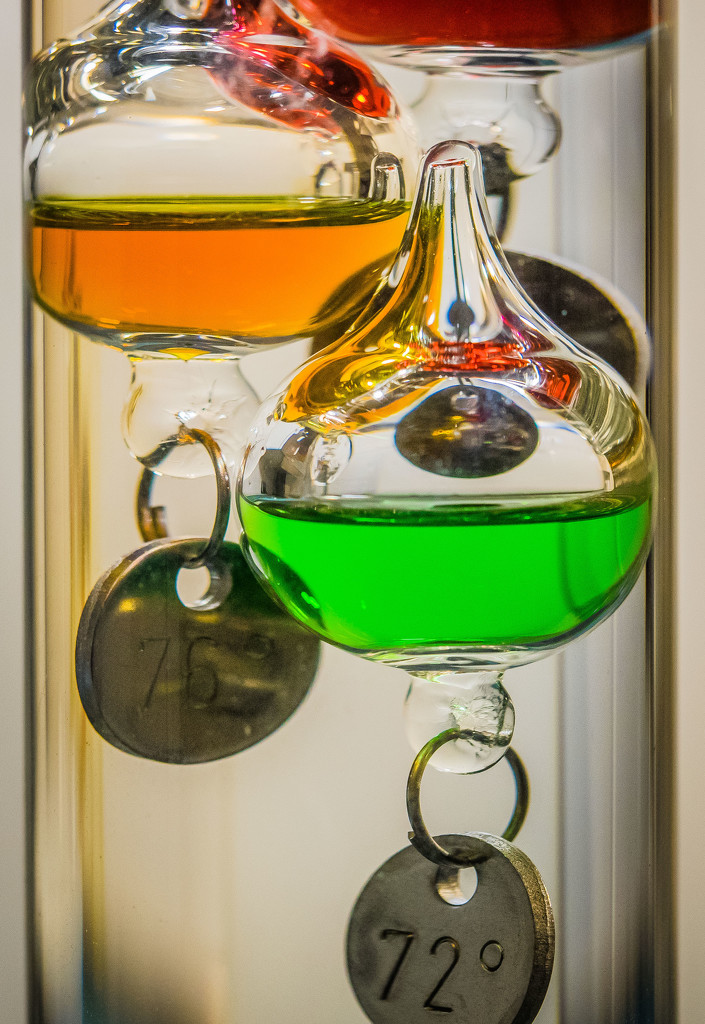 Galileo's Thermometer by rosiekerr