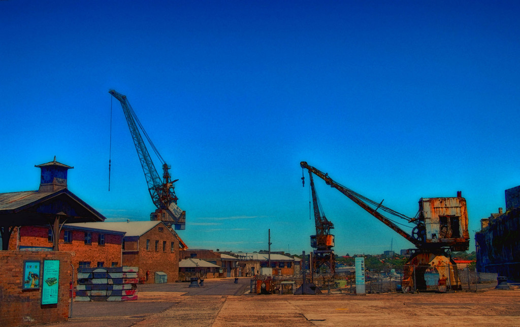 painted docks  by annied