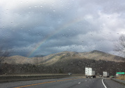 24th Feb 2016 - Rainbow over Black Mountain