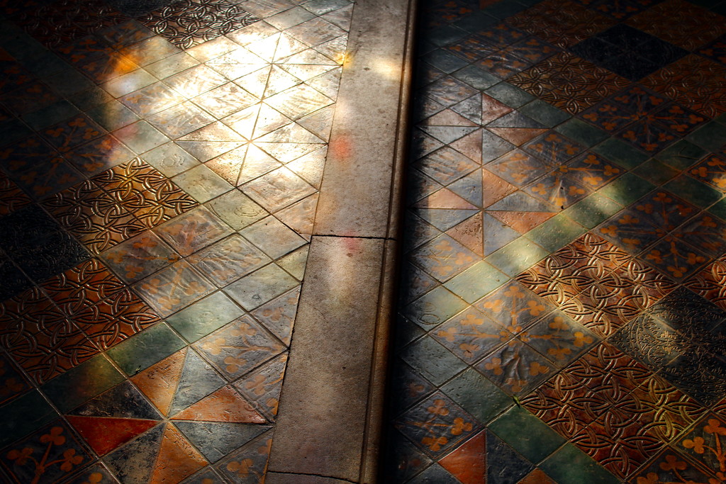 Light on tiles by jeff
