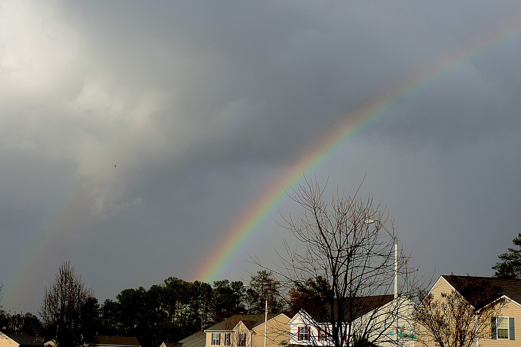 Double rainbow by homeschoolmom