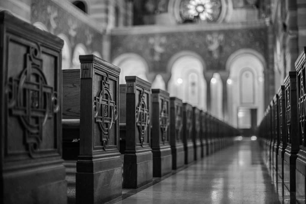 Inside the St Louis Cathedral by taffy