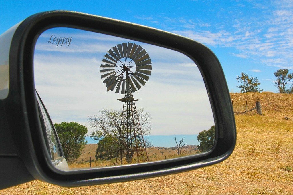 There's a windmill in my mirror.... by leggzy