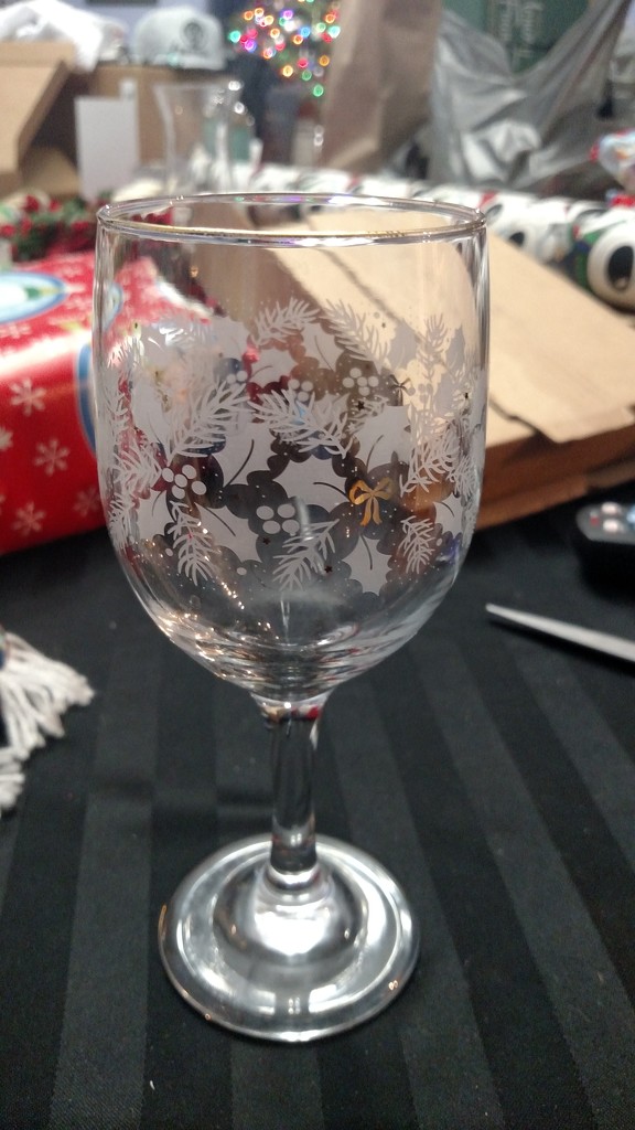 Arby's Christmas Glasses by steelcityfox
