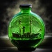 Grandpa's Ship in a bottle by berelaxed