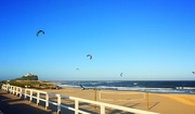 3rd Mar 2016 - Kite surfing at Nobby's Beach