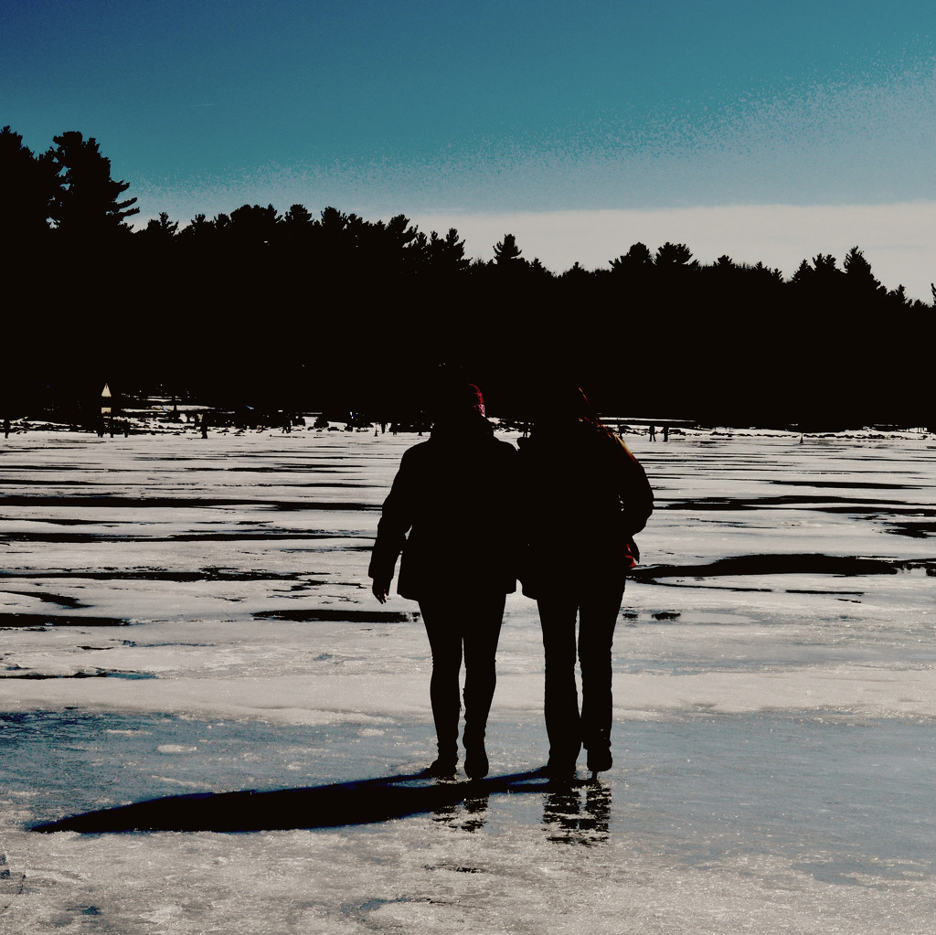 Walkin on Ice, Not Alone by kevin365