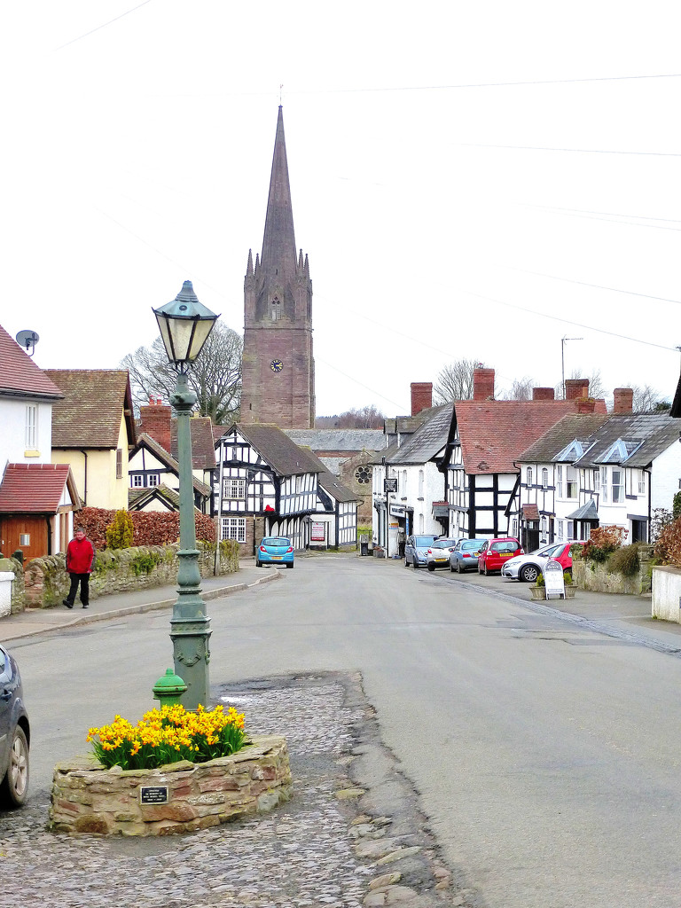 Weobley one of the black&white villages in Hereford. by snowy