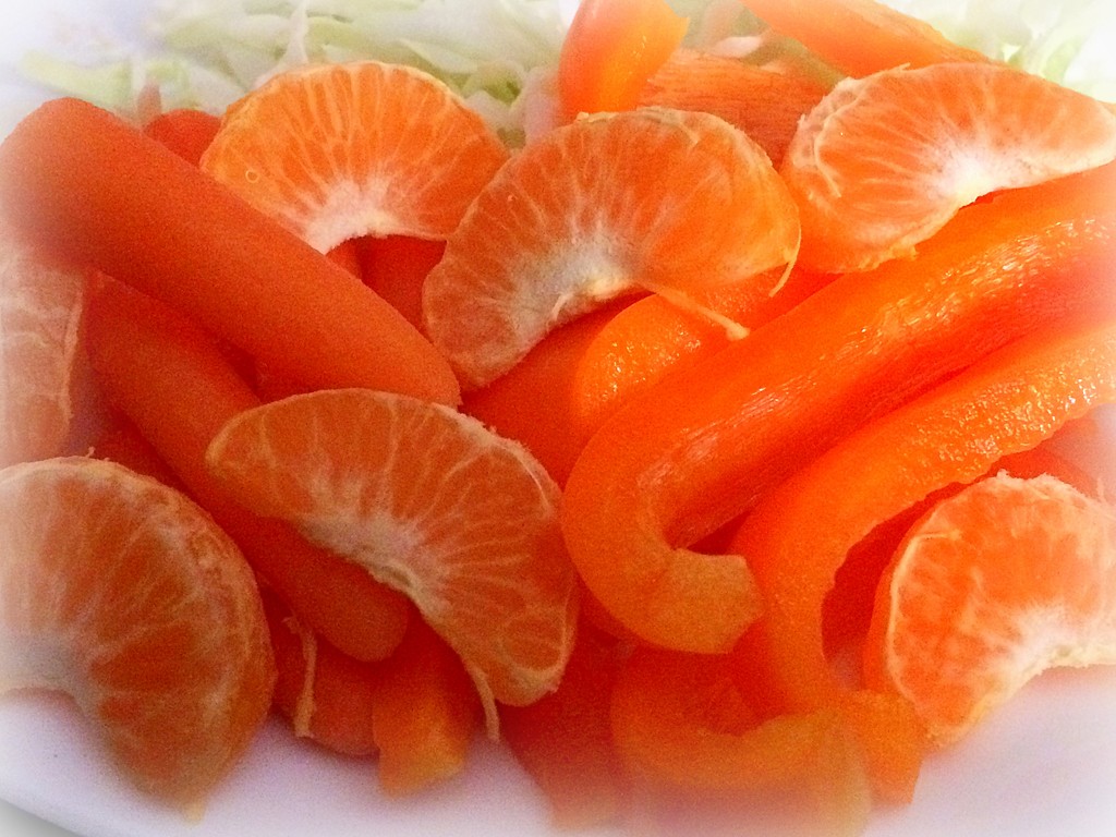 Orange on my diet by homeschoolmom